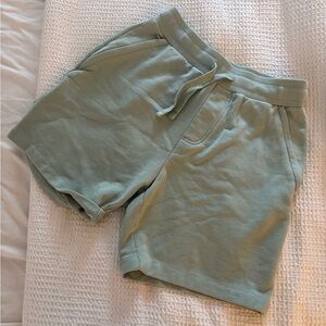 ALO Yoga Sage Green Lounge Shorts